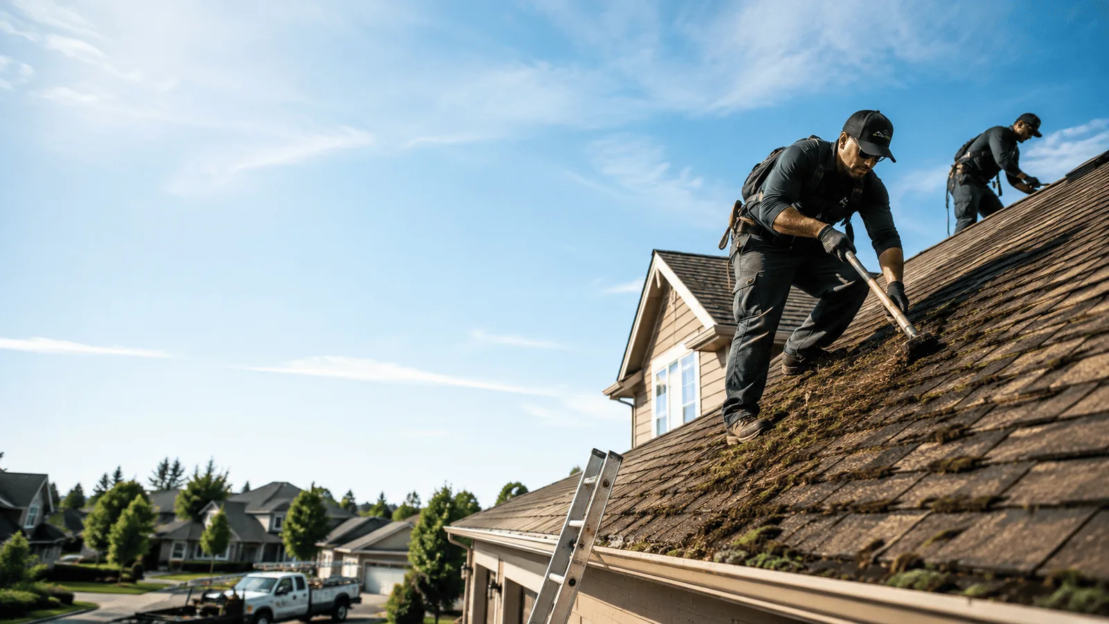 Roof Moss Removal in Danciger, TX near me